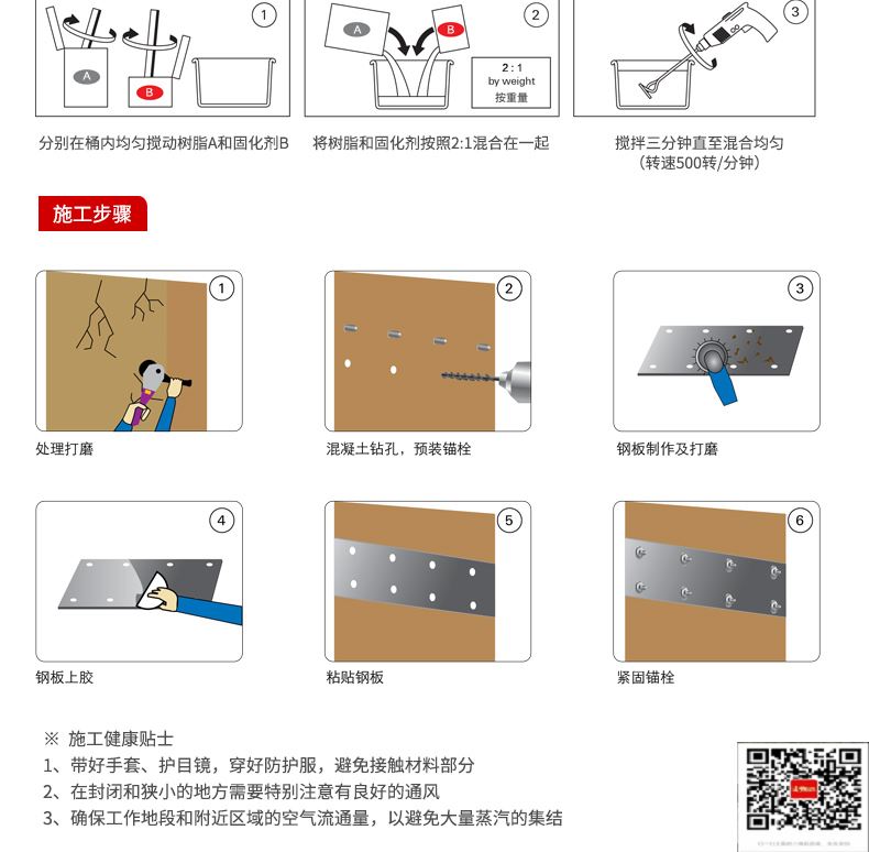 包钢石柱粘钢加固施工过程